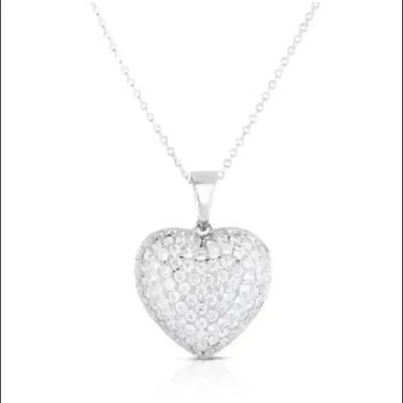 Macy's Jewelry - Macy’s new Cubic Zirconia Heart Necklace